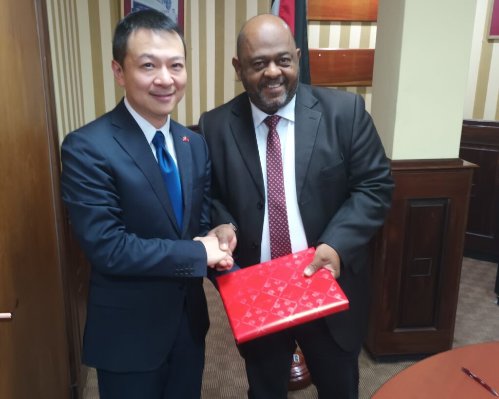 Courtesy Call with Chinese Charge D'Affaires